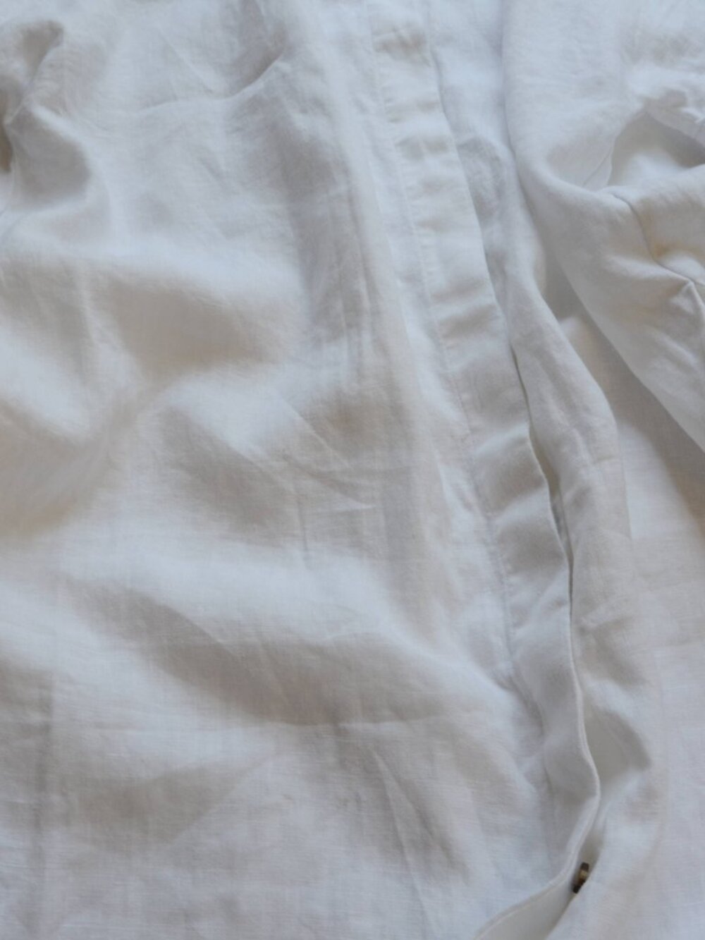 COS Relaxed Linen Shirt Dress US L NWT White - Picture 8 of 10